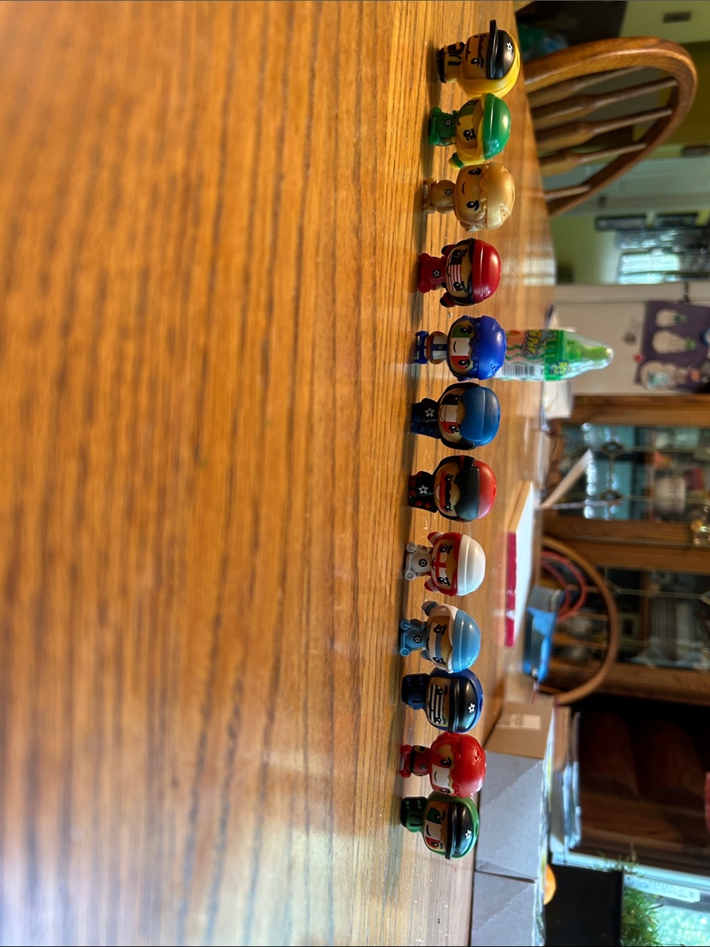 Miniature World Cup champions kinder egg figures